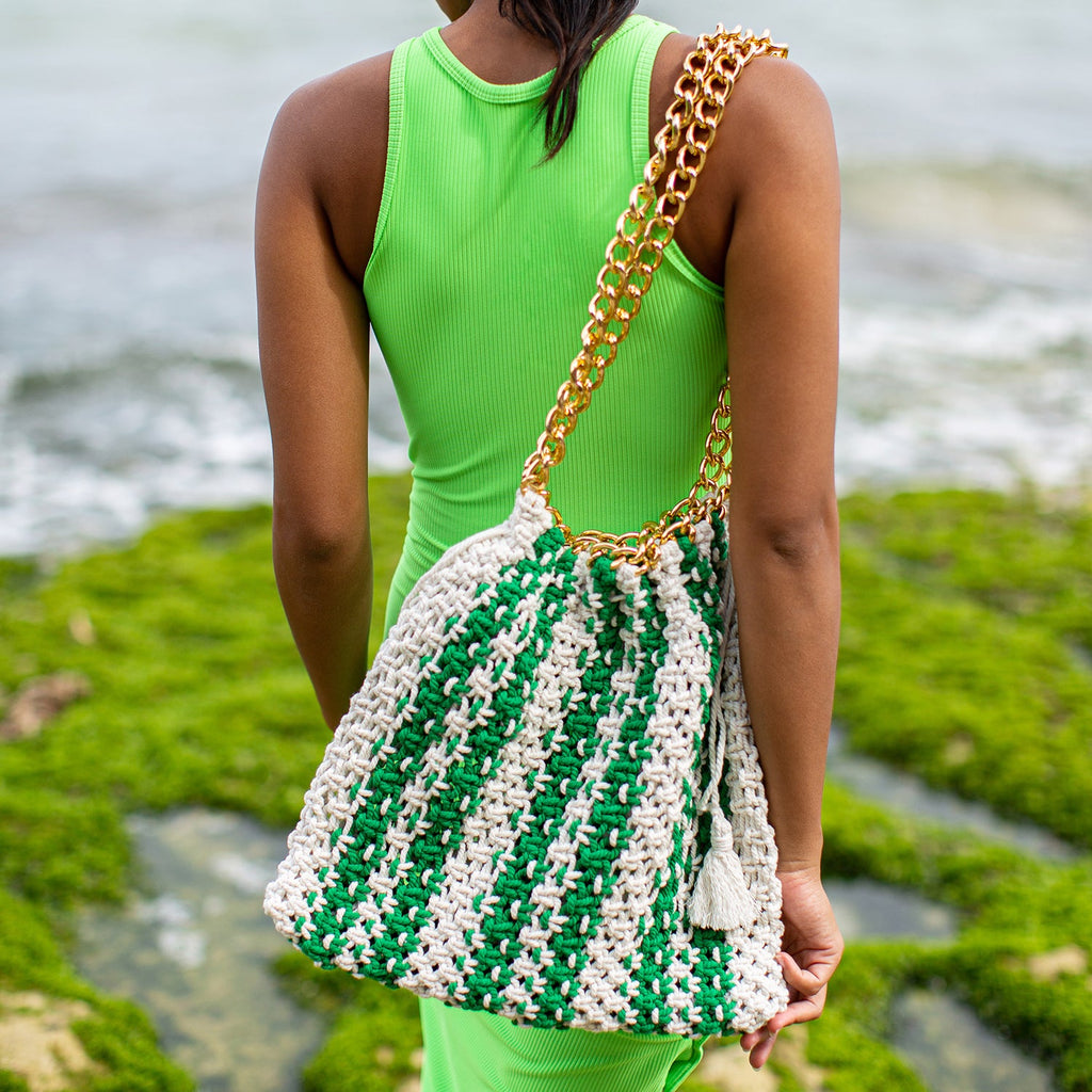 COLETTE Macrame Beach Bag