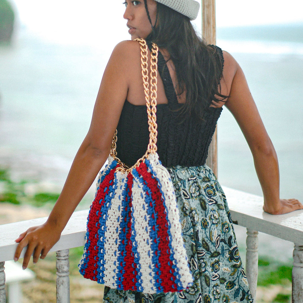 COLETTE Macrame Beach Bag
