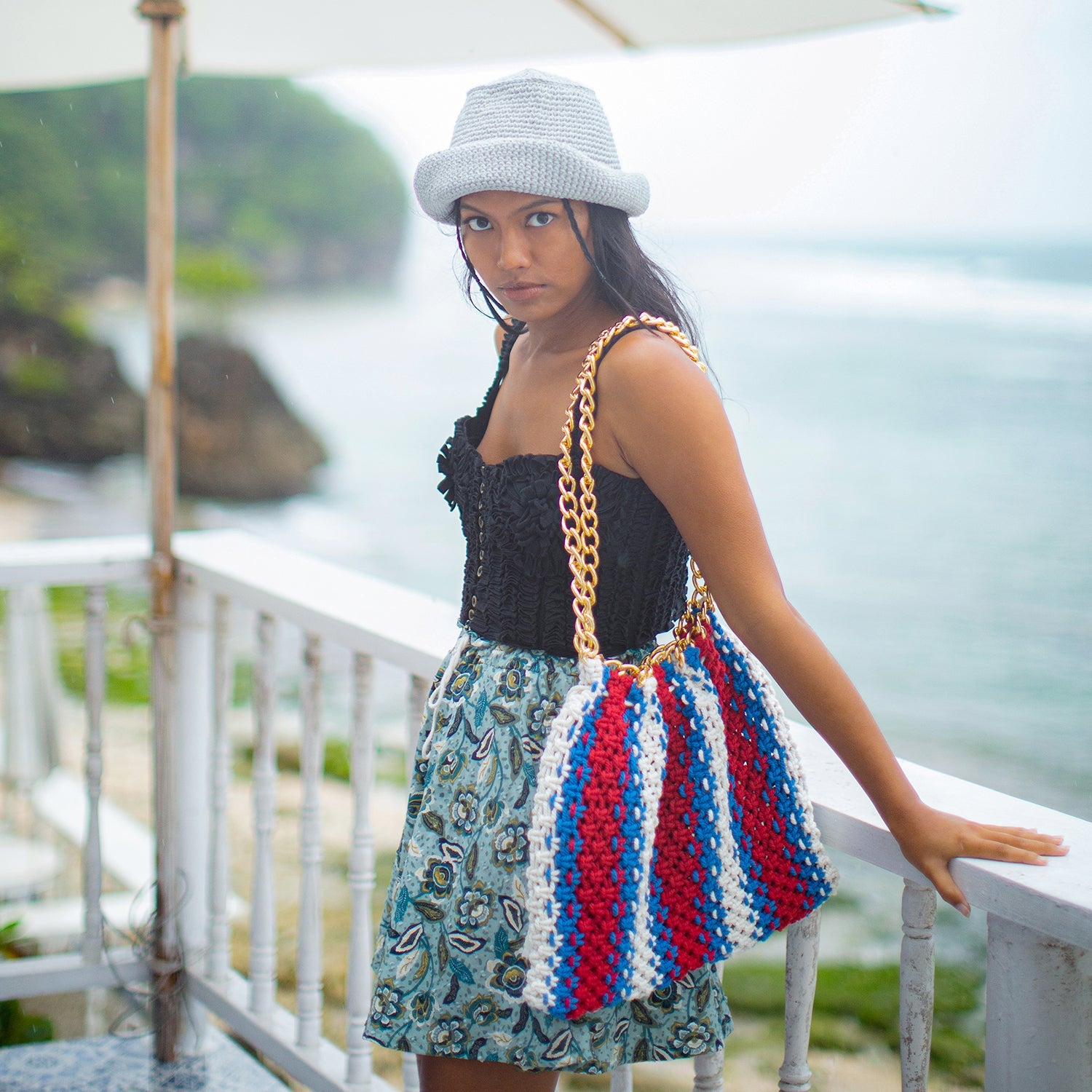 COLETTE Macrame Beach Bag