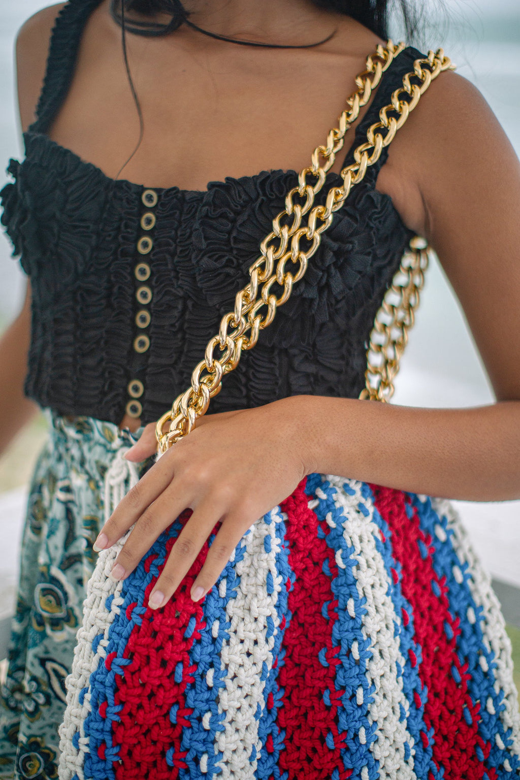 COLETTE Macrame Beach Bag