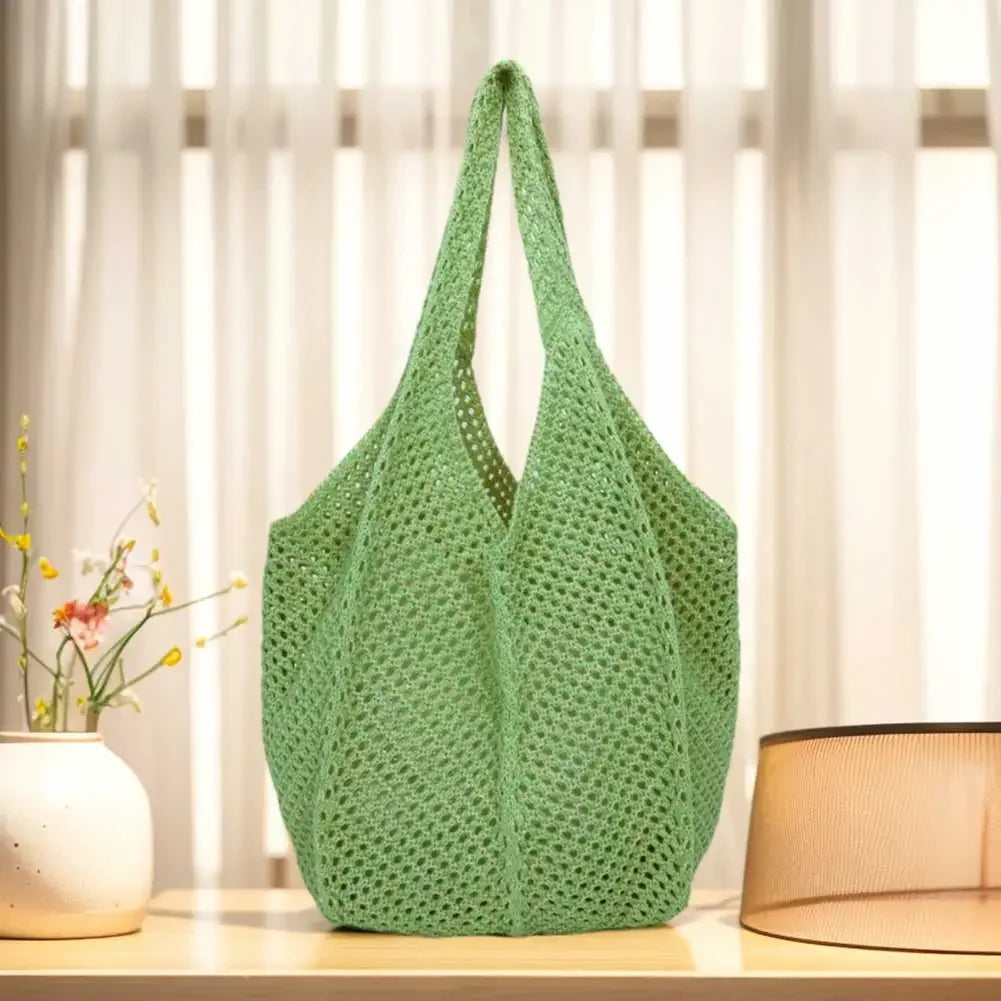 Aria Mesh Tote - Artisan Handmade Beach Bag