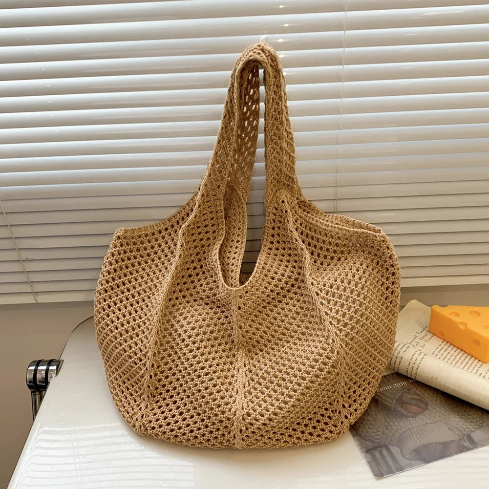 Aria Mesh Tote - Artisan Handmade Beach Bag