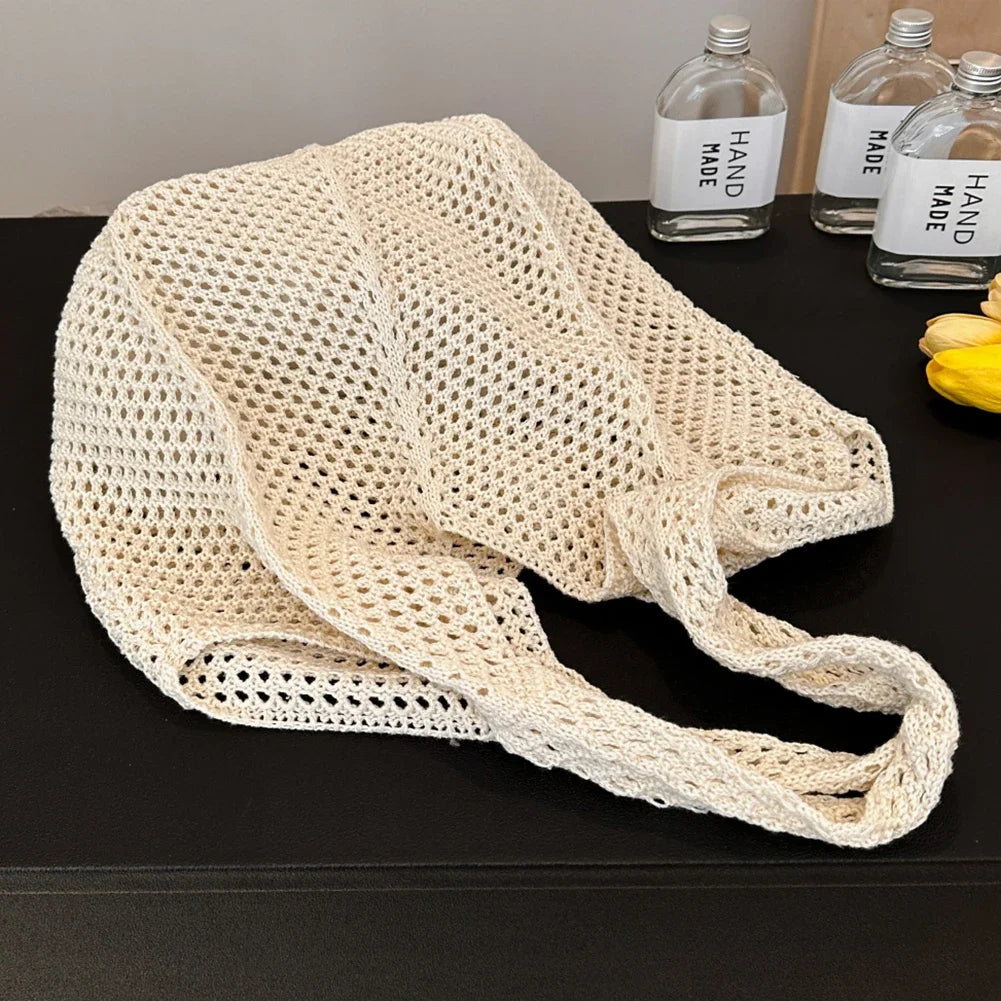Aria Mesh Tote - Artisan Handmade Beach Bag