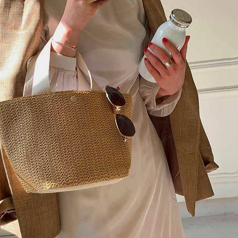 Riviera Woven Tote