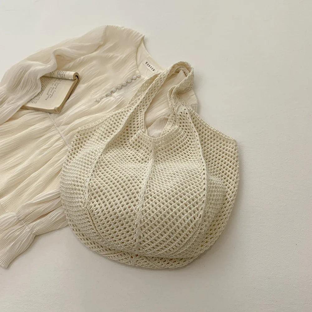 Aria Mesh Tote - Artisan Handmade Beach Bag
