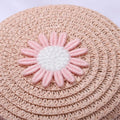 Shell Shape Straw Crossbody Shoulder Bag