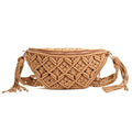 Marea Crochet Stripe Tote