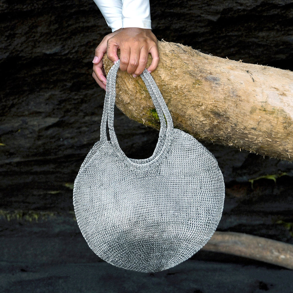 Sol Mesh Wire Tote Bag