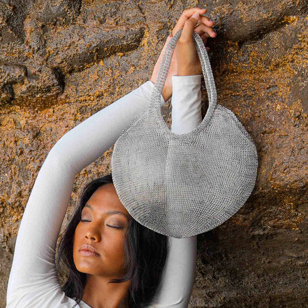 Sol Mesh Wire Tote Bag