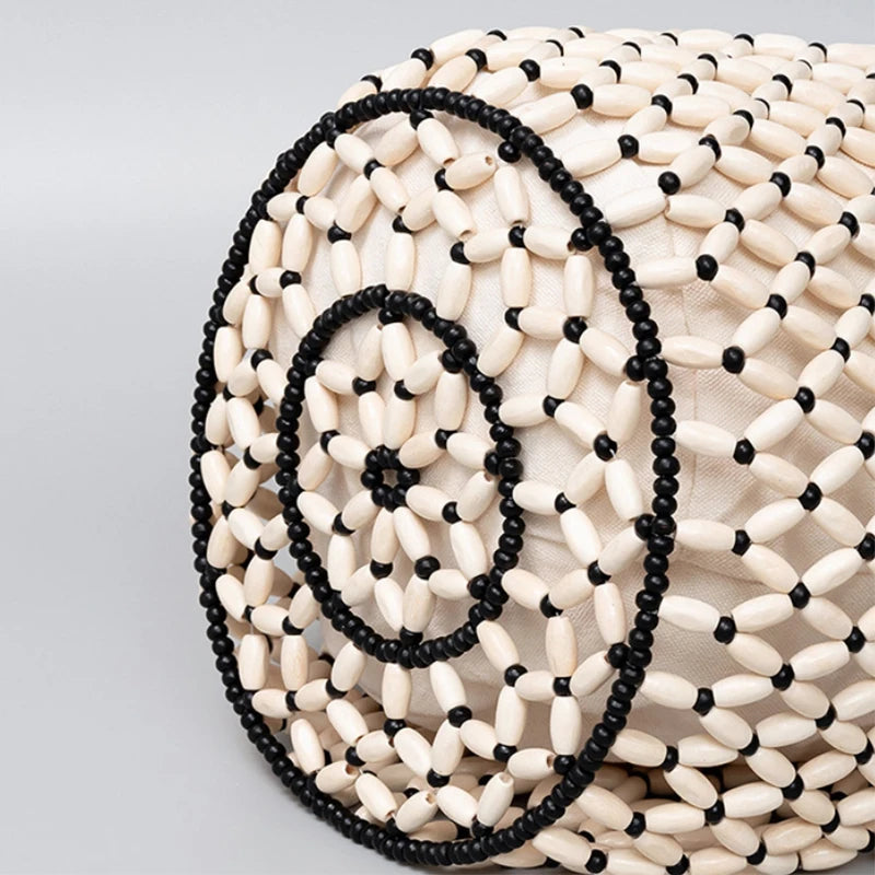 Atto Bamboo Handle Bucket Bag