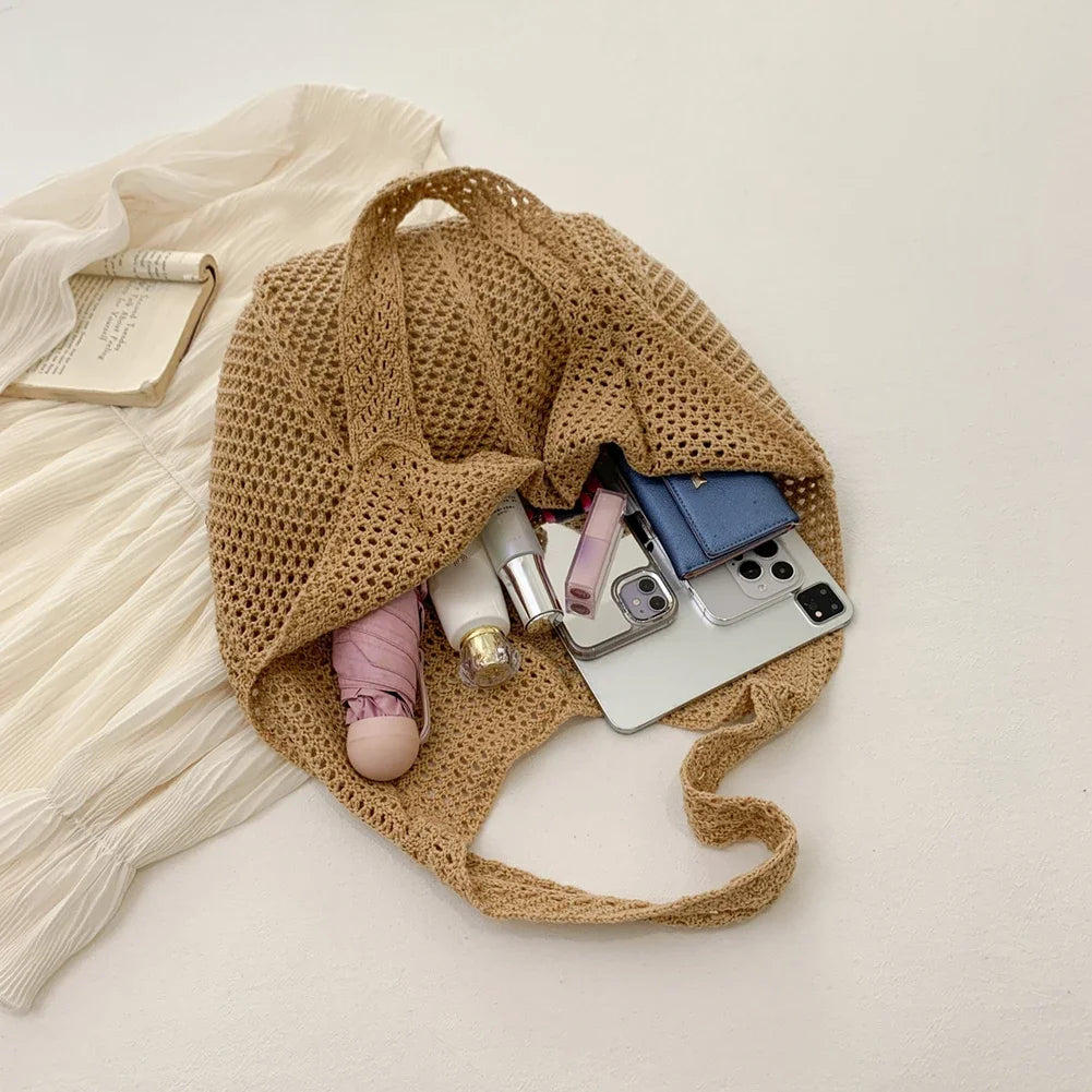 Aria Mesh Tote - Artisan Handmade Beach Bag
