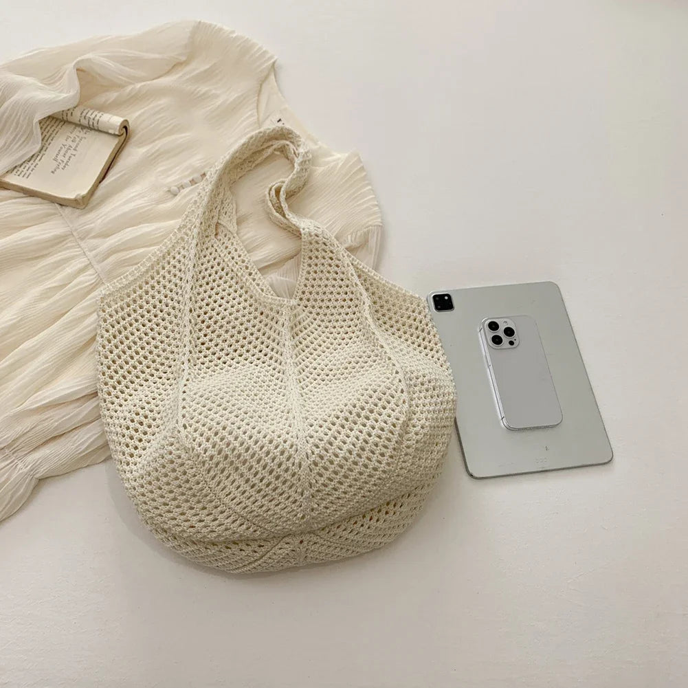 Aria Mesh Tote - Artisan Handmade Beach Bag