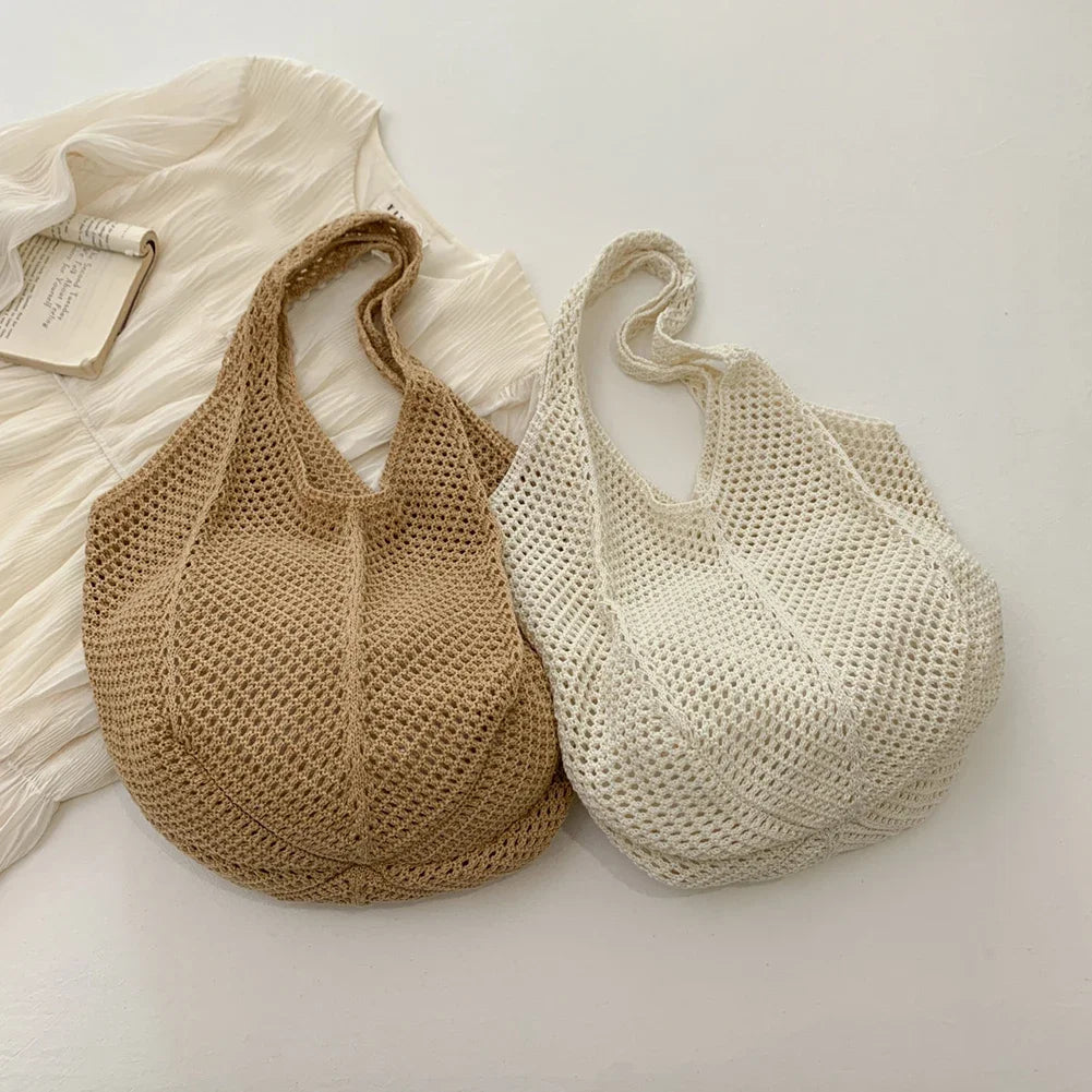 Aria Mesh Tote - Artisan Handmade Beach Bag