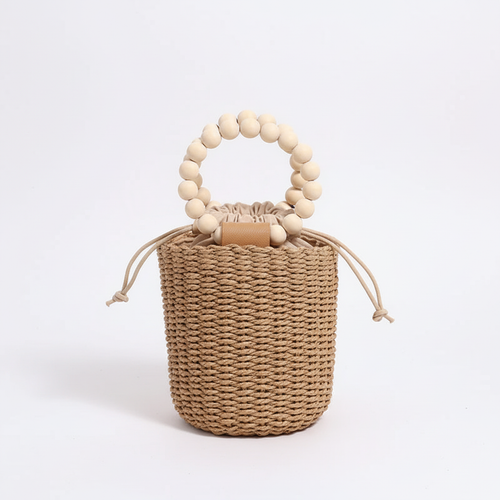 Bali Rattan Bucket Bag – Main Product Shot