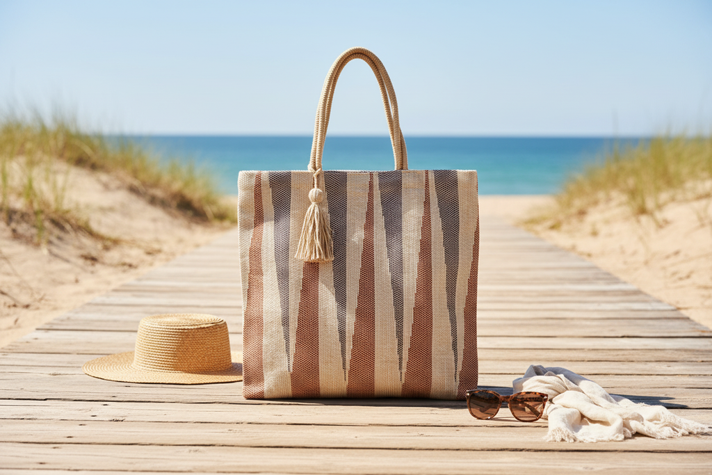 Halo Jute Tote – Lifestyle Beach