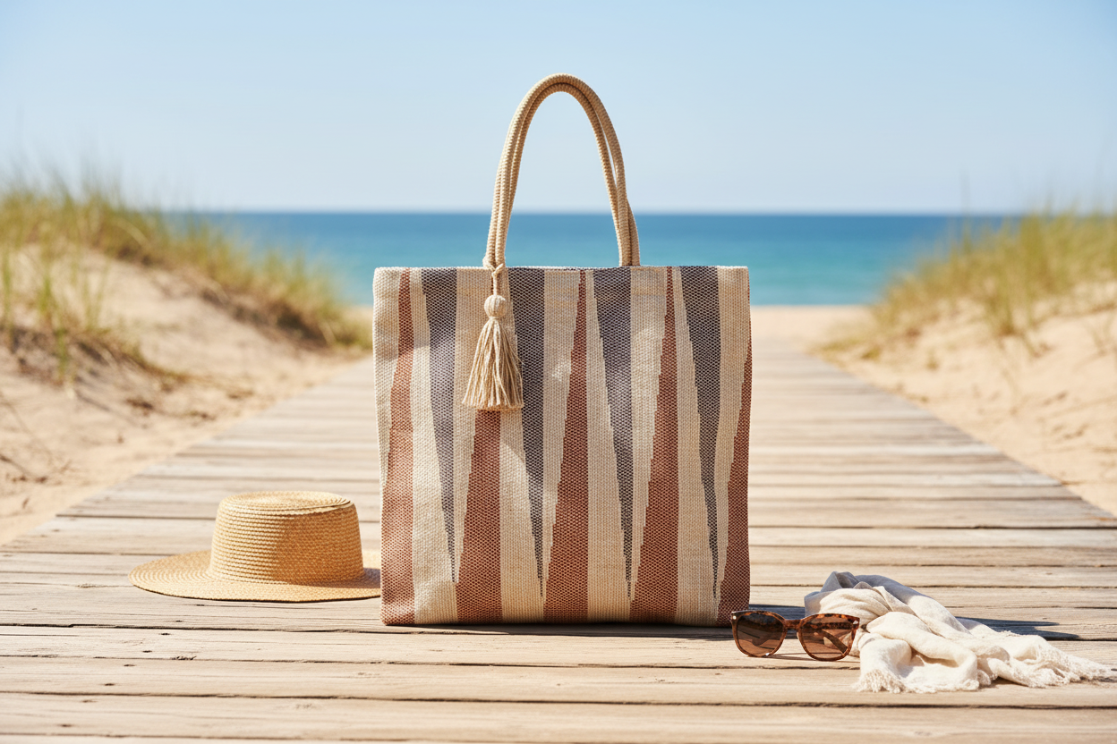 Halo Jute Tote – Lifestyle Beach