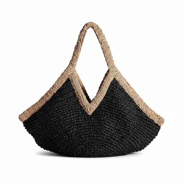 Havana Oversized Knit Tote – Main Product Shot