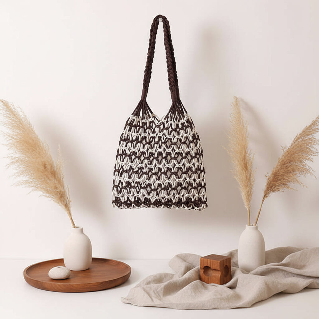 Rumi Handwoven Summer Straw Woven Bag