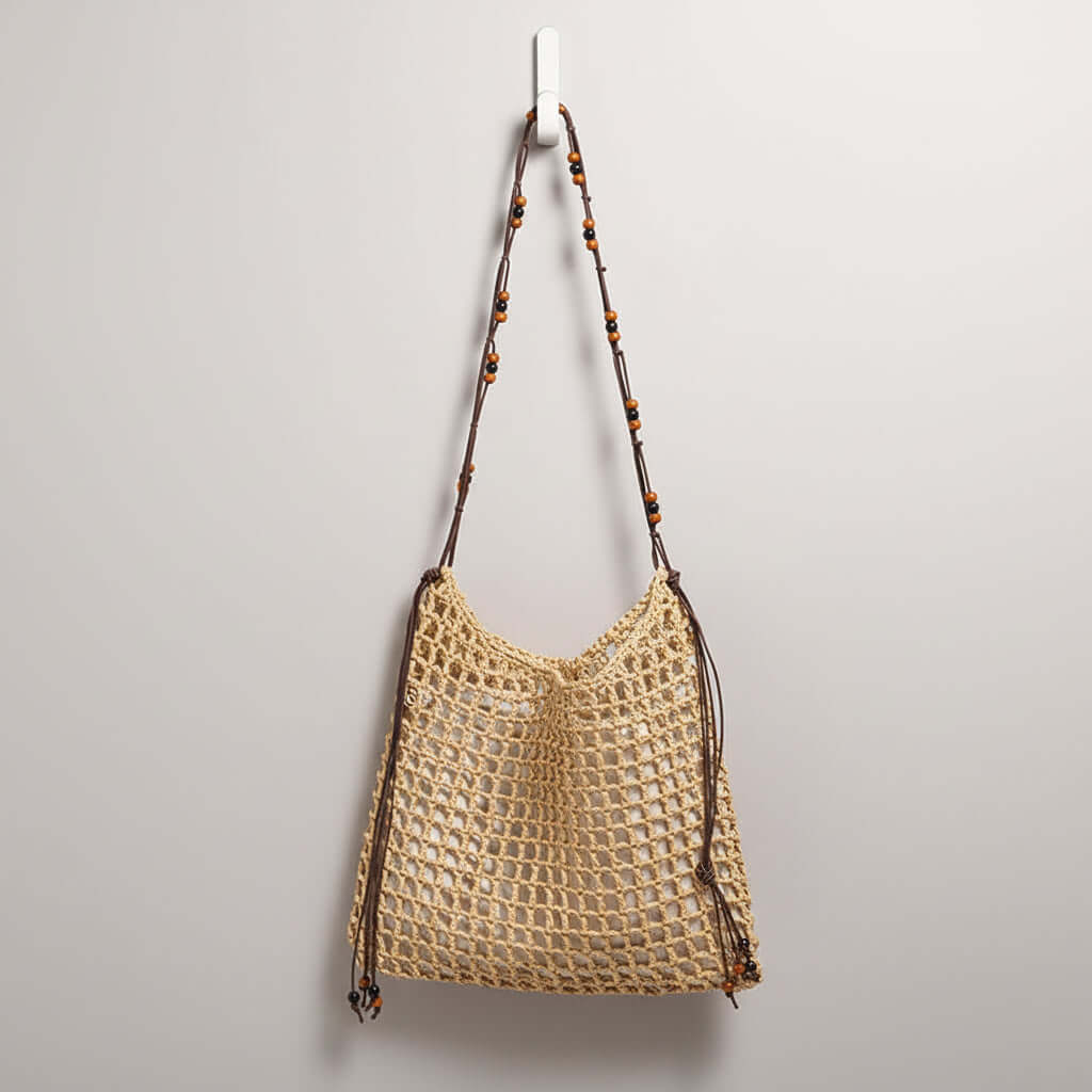 Mila Handwoven Summer Straw Woven Bag