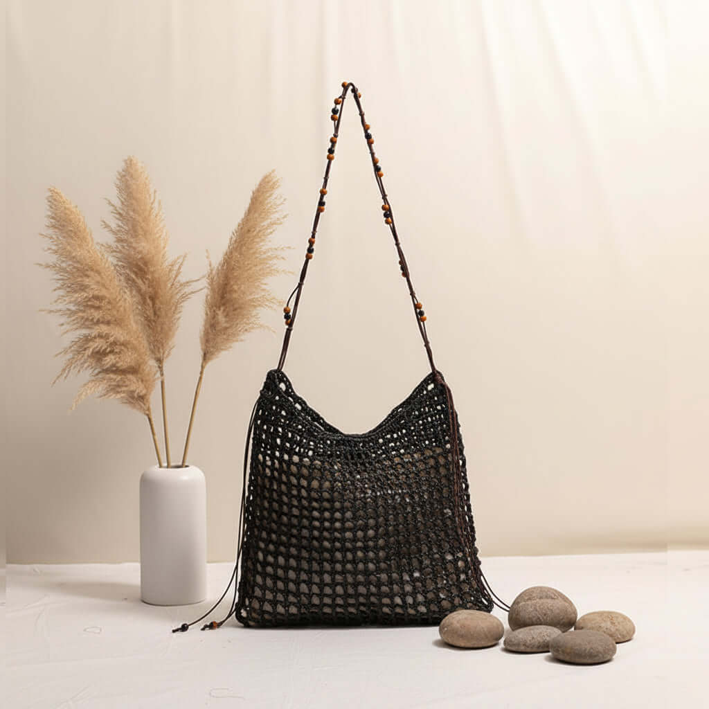 Mila Handwoven Summer Straw Woven Bag